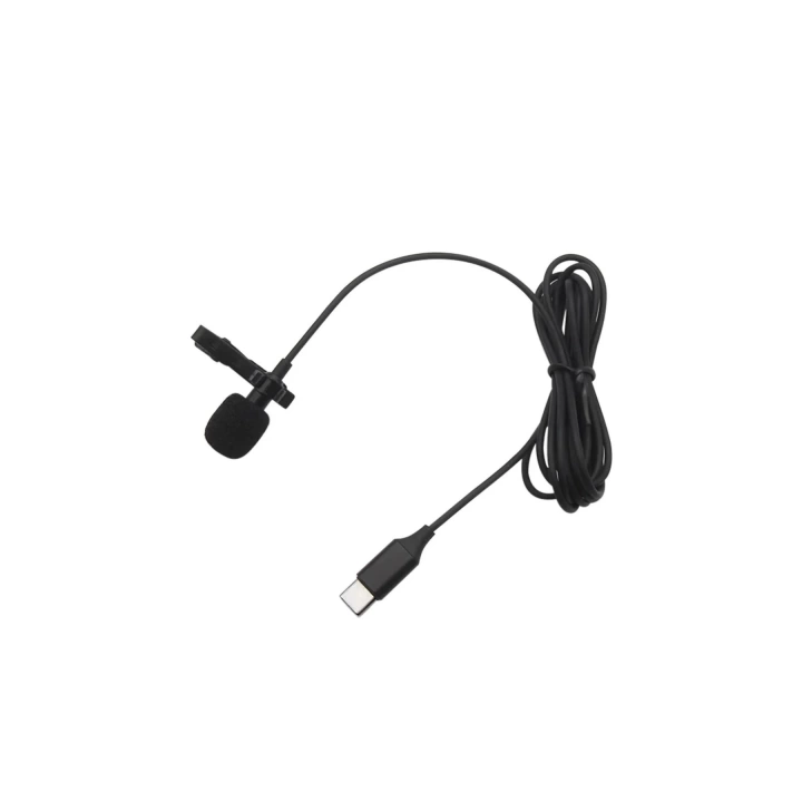 BFS Type-C 2 Metre Double Mikrofon - Siyah