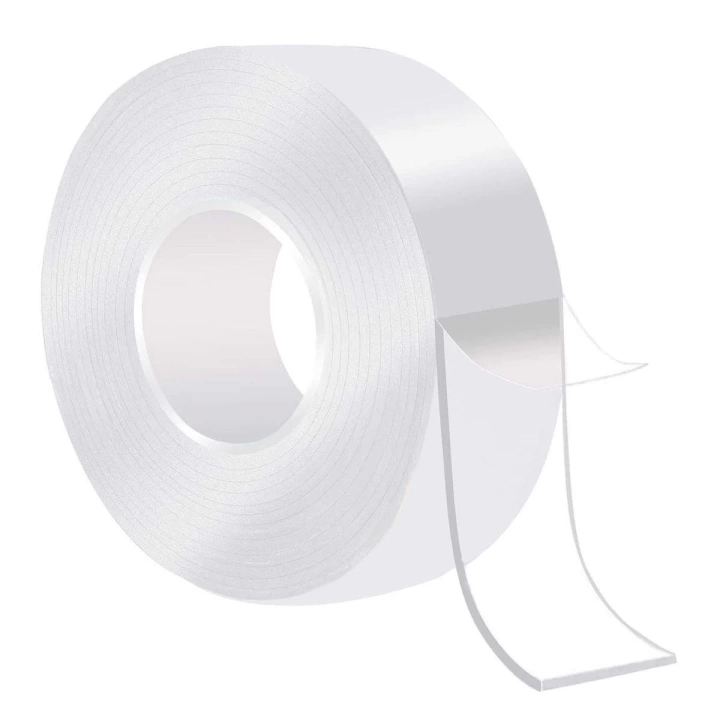 BFS   Ultra Güçlü Çift Taraflı 2 mt x 3 cm Çift Taraflı Nano Bant