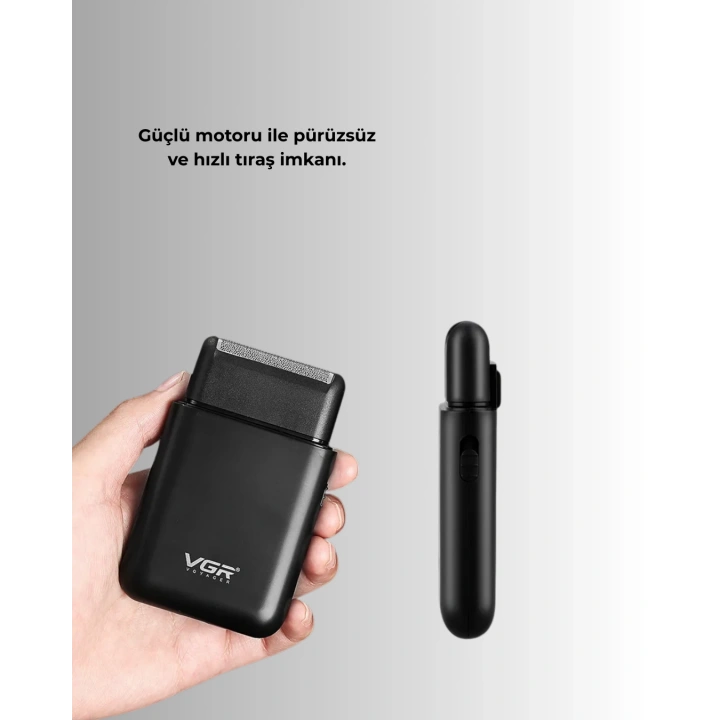 BFS Ultra İnce Elektrikli Tıraş Makinesi | USB Şarjlı ve Su Geçirmez