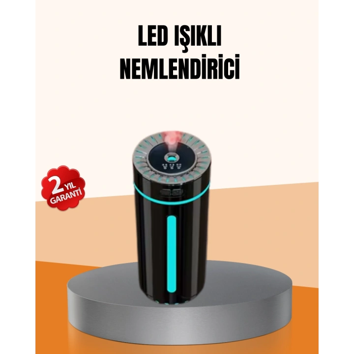 BFS Ultrasonik Nemlendirici LED Işıklı Aromaterapi Difüzör Sessiz Çalışma