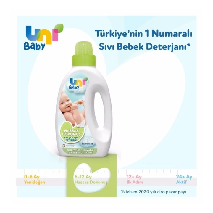 BFS   Uni Baby Sensitive Sıvı Çamaşır Deterjanı 1500 ml