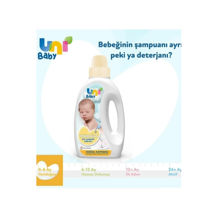 BFS   Uni Baby Yenidoğan Sıvı Çamaşır Sabunu 1500 ml