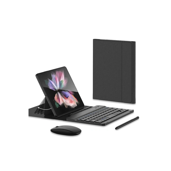 BFS  Universal Universal Kılıf Fold Klavye - Karbon Siyah