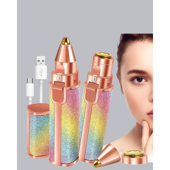 BFS USB Şarjlı Kaş ve Yüz Tüy Alma Cihazı – Taşınabilir ve Acısız Kullanım