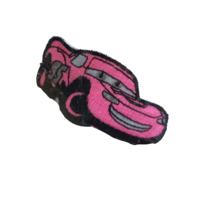 BFS  Ütü İle Yapışan Araba Pembe 95 Yazılı Arma 3x3 cm
