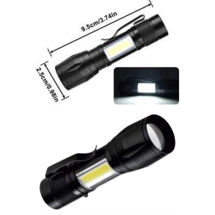 BFS Uzun Menzilli Şarjlı El Feneri Uzun Ömürlü Led Işık Lamba