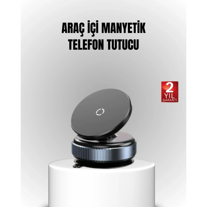 BFS Vakum Adsorpsiyonlu Manyetik Telefon Tutucu Güçlü N52 360° Evrensel Uyumluluk
