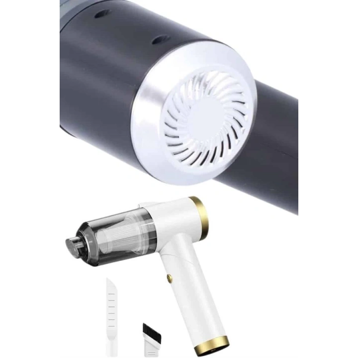 BFS Vakumlu Araç İçi Süpürge Taşınabilir Pratik Şarjlı Temizlenebilir