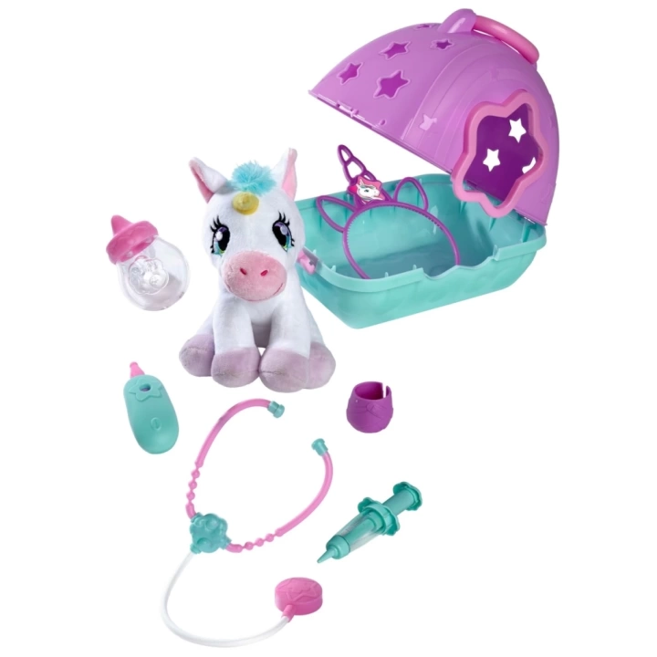 BFS   Vet Case with Plush Unicorn