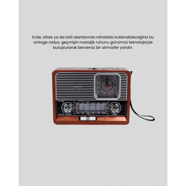 BFS Vintage Radyo – Nostaljik Tasarım ve Modern Teknoloji Bir Arada