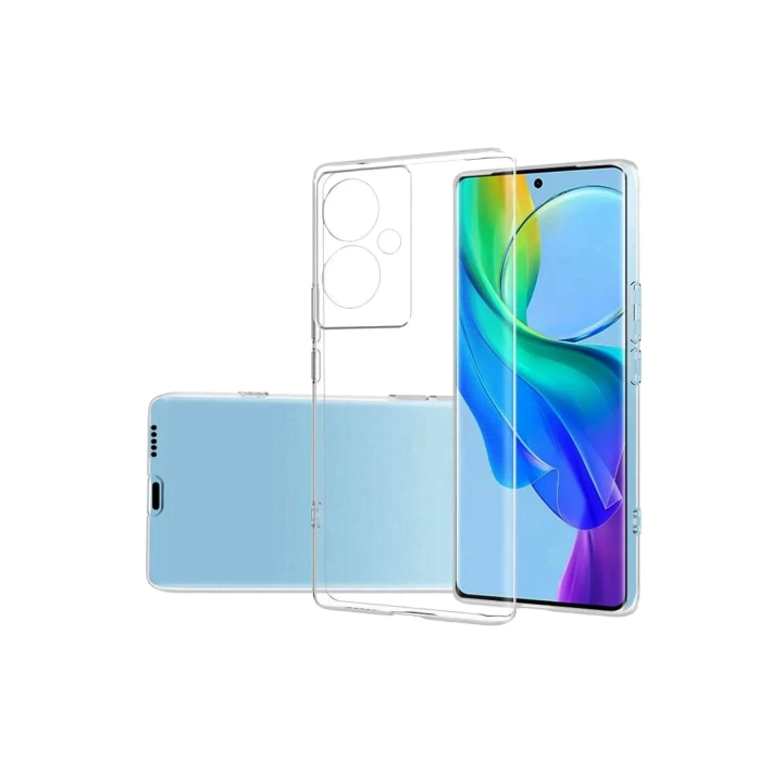 BFS  Vivo V29 Lite Kılıf Lüx Şeffaf Silikon