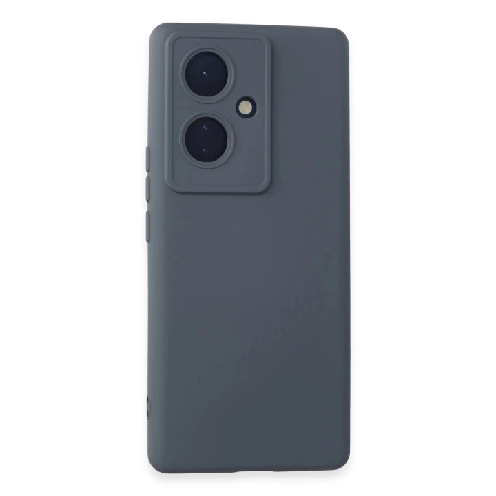 BFS  Vivo V29 Lite Kılıf Nano içi Kadife Silikon - Gri