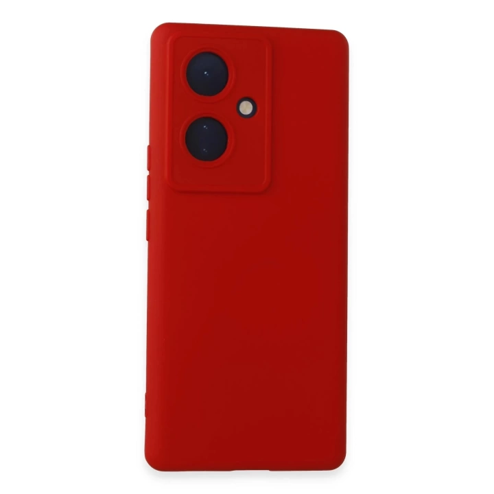 BFS  Vivo V29 Lite Kılıf Nano içi Kadife Silikon - Kırmızı
