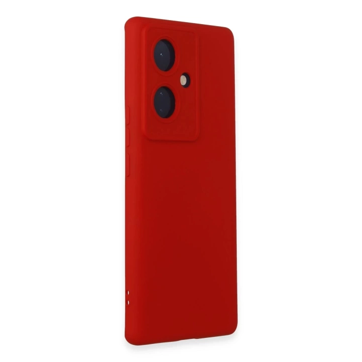 BFS  Vivo V29 Lite Kılıf Nano içi Kadife Silikon - Kırmızı