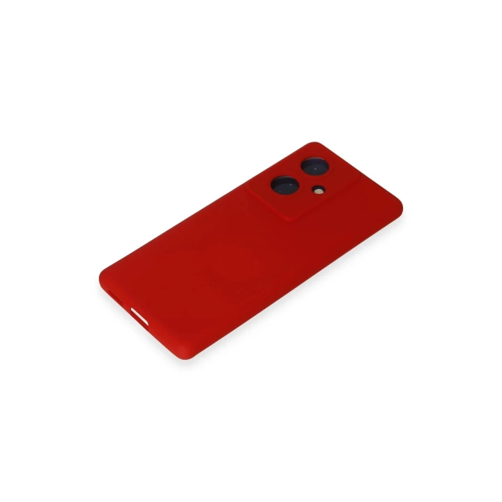 BFS  Vivo V29 Lite Kılıf Nano içi Kadife Silikon - Kırmızı