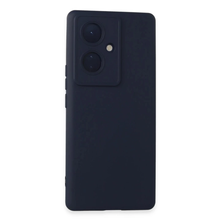BFS  Vivo V29 Lite Kılıf Nano içi Kadife Silikon - Lacivert