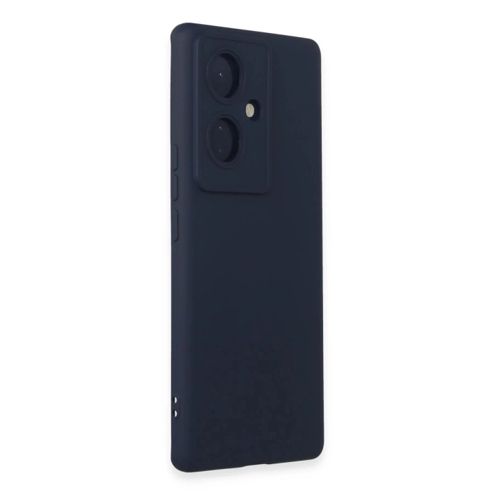 BFS  Vivo V29 Lite Kılıf Nano içi Kadife Silikon - Lacivert