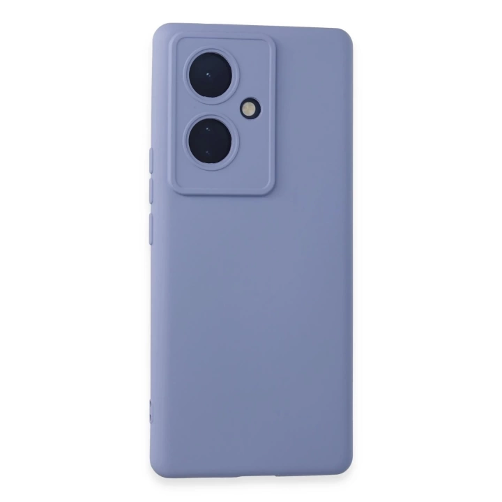 BFS  Vivo V29 Lite Kılıf Nano içi Kadife Silikon - Lila