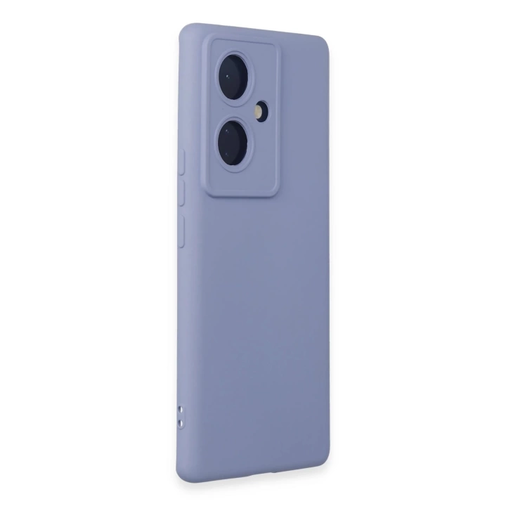 BFS  Vivo V29 Lite Kılıf Nano içi Kadife Silikon - Lila