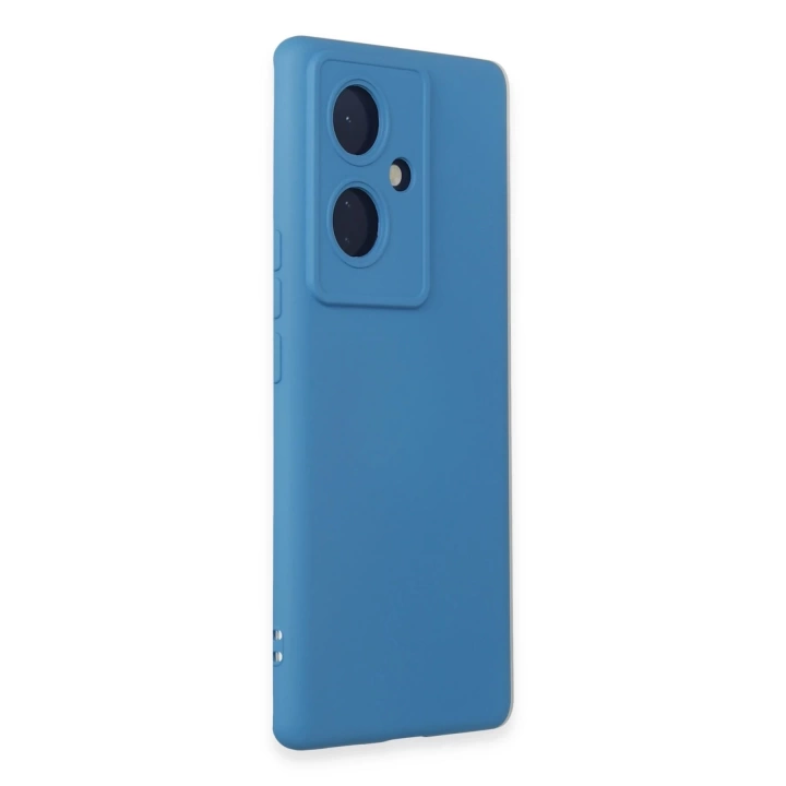 BFS  Vivo V29 Lite Kılıf Nano içi Kadife Silikon - Mavi