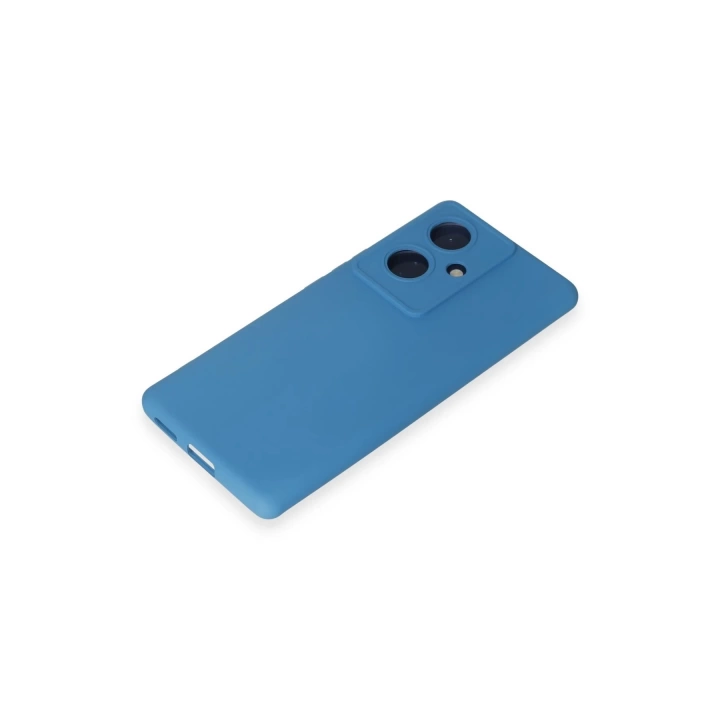BFS  Vivo V29 Lite Kılıf Nano içi Kadife Silikon - Mavi
