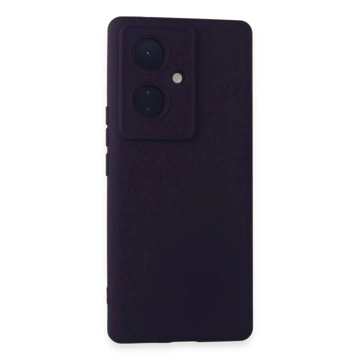 BFS  Vivo V29 Lite Kılıf Nano içi Kadife Silikon - Mor