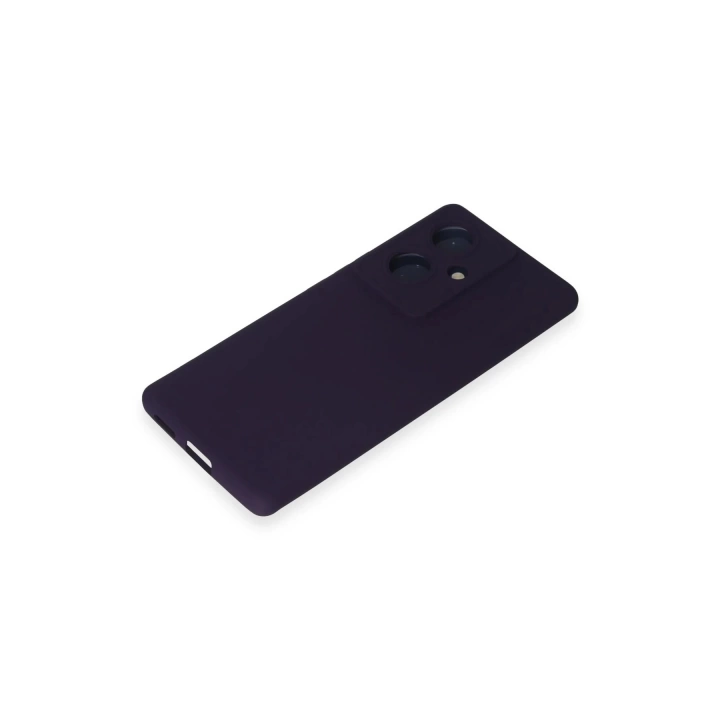 BFS  Vivo V29 Lite Kılıf Nano içi Kadife Silikon - Mor