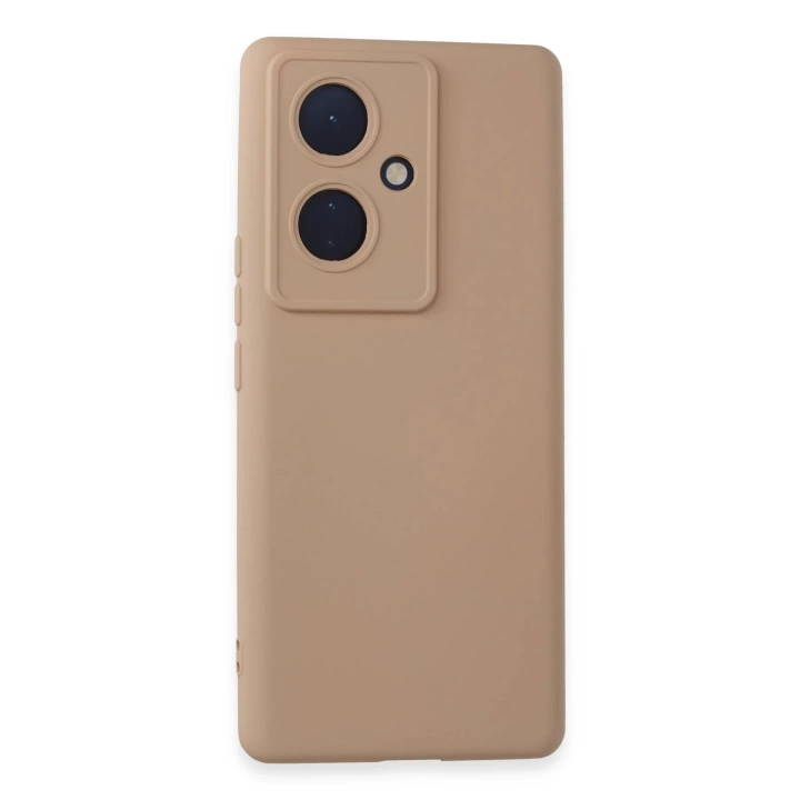 BFS  Vivo V29 Lite Kılıf Nano içi Kadife Silikon - Pudra