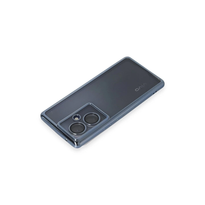 BFS  Vivo V29 Lite Kılıf Razer Lensli Silikon - Açık Mavi