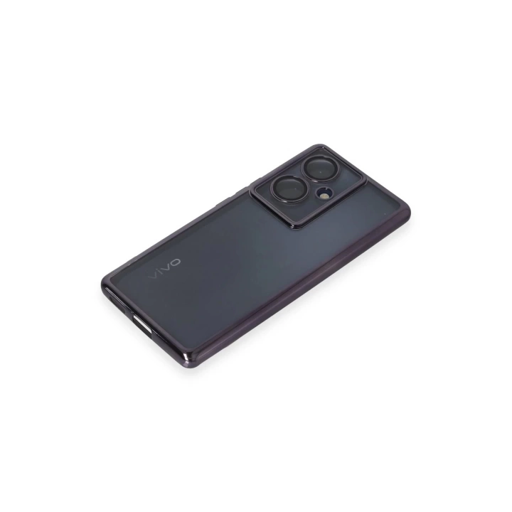 BFS  Vivo V29 Lite Kılıf Razer Lensli Silikon - Mor