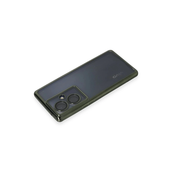 BFS  Vivo V29 Lite Kılıf Razer Lensli Silikon - Yeşil