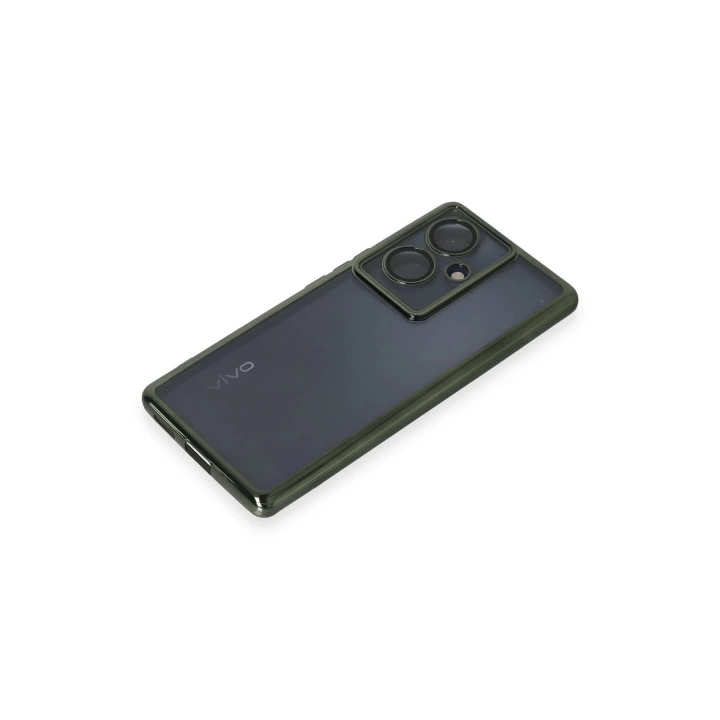 BFS  Vivo V29 Lite Kılıf Razer Lensli Silikon - Yeşil