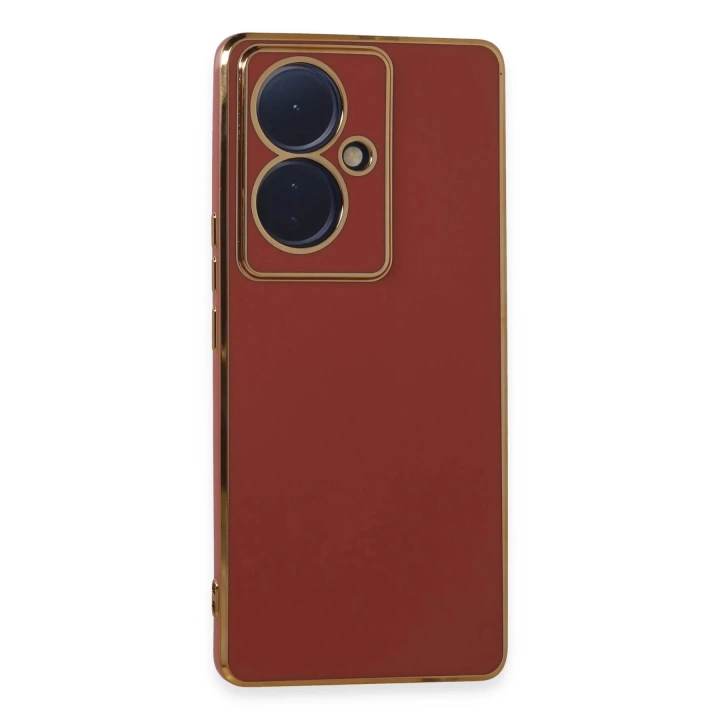 BFS  Vivo V29 Lite Kılıf Volet Silikon - Kırmızı