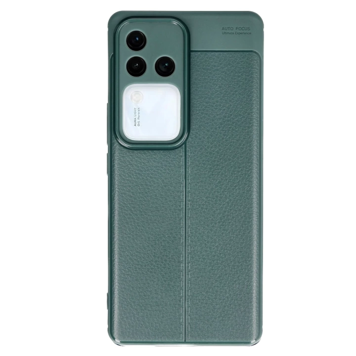 BFS  Vivo V30 5G Kılıf Auto Focus Kapak - Koyu Yeşil