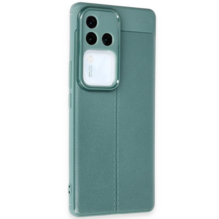 BFS  Vivo V30 5G Kılıf Auto Focus Kapak - Koyu Yeşil