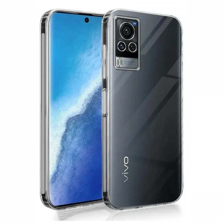 BFS  Vivo V30 5G Kılıf Lüx Şeffaf Silikon