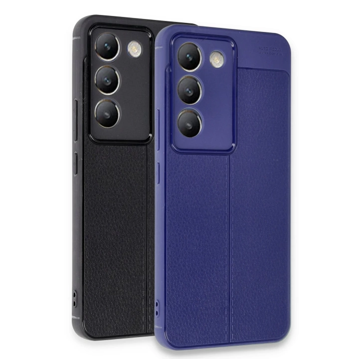 BFS  Vivo V30 Lite 4G Kılıf Auto Focus Kapak - Lacivert