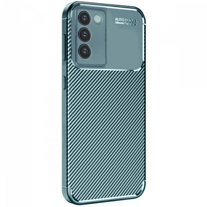 BFS  Vivo V30 Lite 4G Kılıf Auto Focus Karbon Kapak - Koyu Yeşil