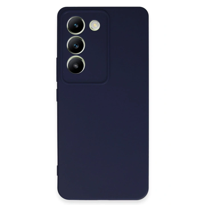 BFS  Vivo V30 Lite 4G Kılıf First Silikon - Lacivert