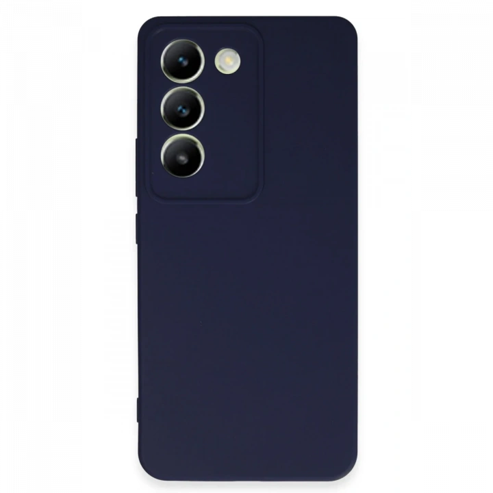 BFS  Vivo V30 Lite 4G Kılıf First Silikon - Lacivert