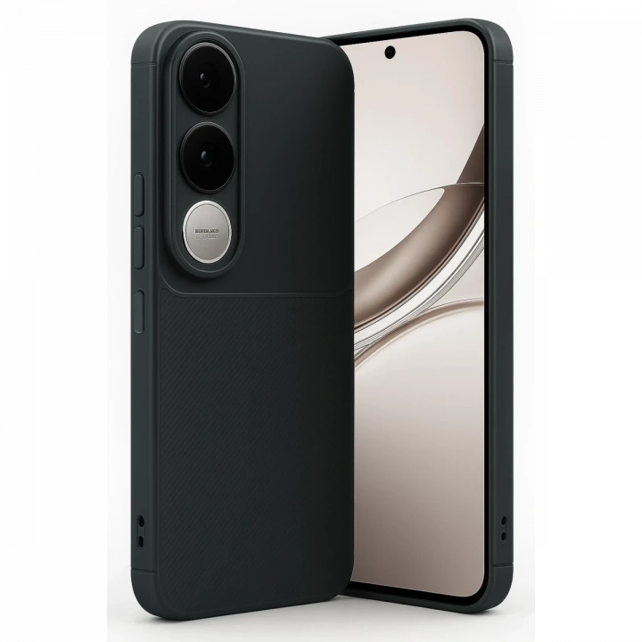 BFS  Vivo V50 Lite 4G Auto Focus Karbon Kapak - Siyah