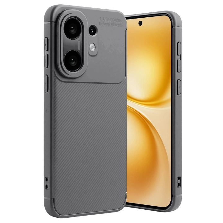 BFS Vivo X200 FE Auto Focus Karbon Kapak -Gri