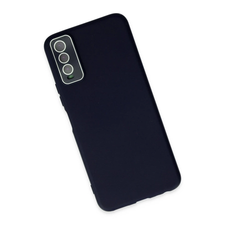 BFS  Vivo Y11S Kılıf Lansman Glass Kapak - Lacivert
