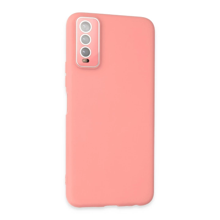 BFS  Vivo Y11S Kılıf Lansman Glass Kapak - Pembe