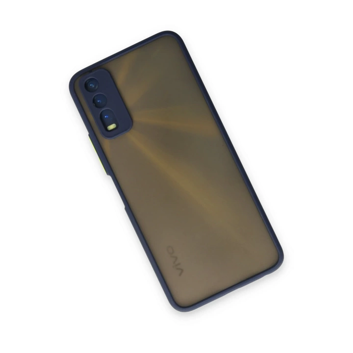 BFS  Vivo Y11S Kılıf Montreal Silikon Kapak - Lacivert