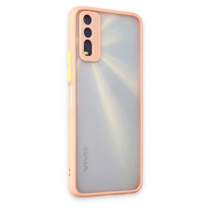 BFS  Vivo Y11S Kılıf Montreal Silikon Kapak - Pembe