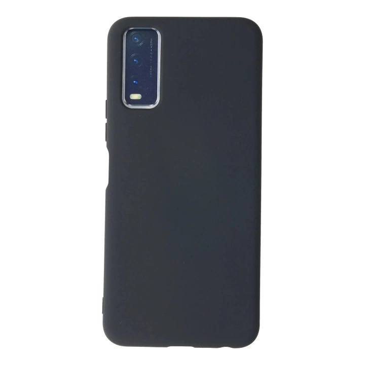 BFS  Vivo Y11S Kılıf Nano içi Kadife Silikon - Gri