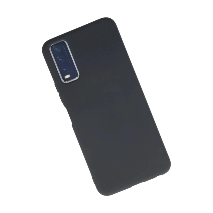 BFS  Vivo Y11S Kılıf Nano içi Kadife Silikon - Gri