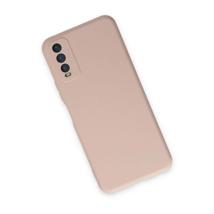 BFS  Vivo Y11S Kılıf Nano içi Kadife Silikon - Pudra