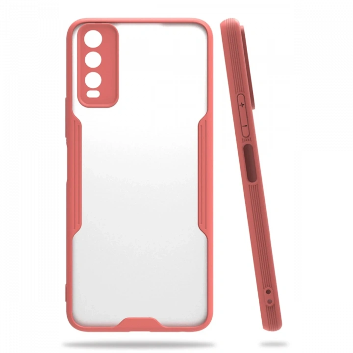 BFS  Vivo Y11S Kılıf Platin Silikon - Pembe